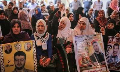 غزة..وقفة دعما للمعتقلين في السجون الإسرائيلية