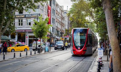 إسطنبول ..عطل في خط ترام كاباتاش - باغجيلار