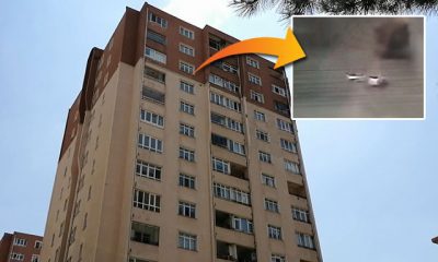 وفاة طفل سقط من الطابق 12 في بيليك دوزو غرب اسطنبول (فيديو)