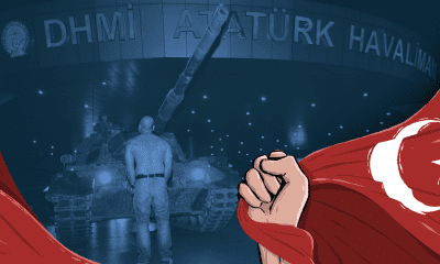 يوم أمر أردوغان بهبوط طائرته في الظلام.. وواجه الانقلابيين دون درع
