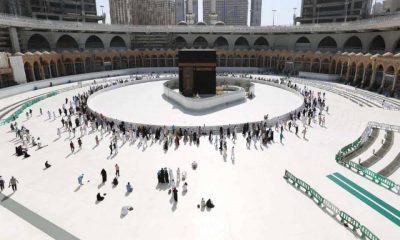 وصول أول فوج من الحجيج الى مطار جدة الدولي (فيديو)