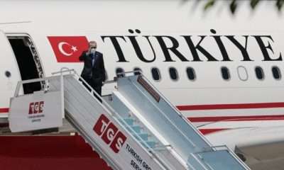 طائرة أردوغان تقلع من أنقرة باتجاه الدوحة