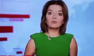 مذيعة تفقد سنها الأمامية على الهواء مباشرة (فيديو)