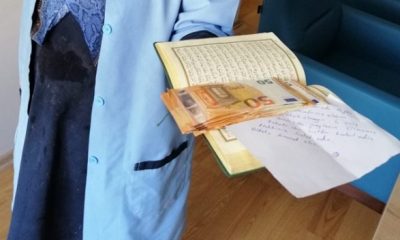 تركي يترك رسالة ومبلغا من المال في سكن الطلاب الذي كان يقيم فيه للحجر الصحي (صور)