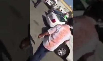 شاهد.. مصريين يعتدون على كويتي في شارع عام يثير غضبا في البلدين (فيديو)