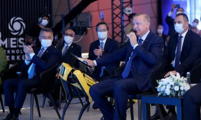 شاهد كيف افتتح أردوغان مركزًا عالميًا للتكنولوجيا بإسطنبول (فيديو)
