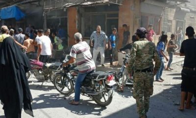 سوريا.. قتيل و5 جرحى بانفجار دراجة نارية مفخخة في جرابلس (صور)