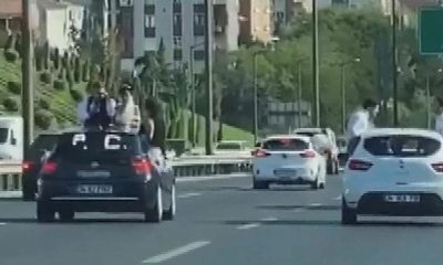 الشرطة التركية تحرر غرامات مالية بحق مخالفي موكب حفل زفاف بإسطنبول (فيديو)