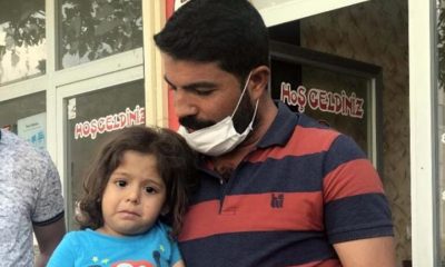 نجاة طفل سوري سقط من شرفة منزله بتركيا بأعجوبة (فيديو)