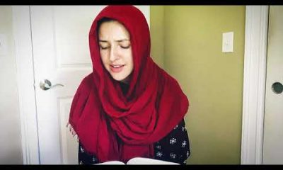 مغنية أمريكية ترتل القرآن بصوت يحاكي المنشاوي.. لا تتكلم العربية وتدربت 22 ساعة