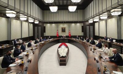 اجتماعا للحكومة التركية برئاسة أردوغان في أنقرة