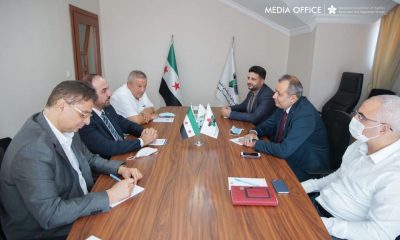 مدير "هجرة إسطنبول" يزور رئيس الائتلاف السوري