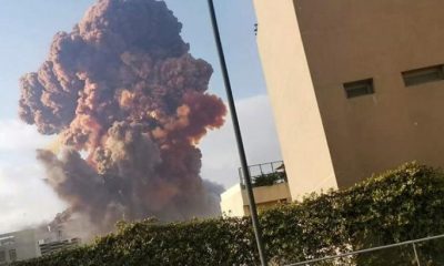 انفجار كبير في جنوب لبنان (فيديو)