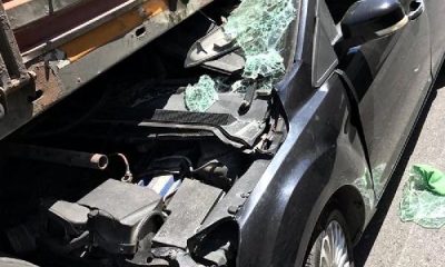 حادث مروع في إسطنبول ونجاة السائق بأعجوبة