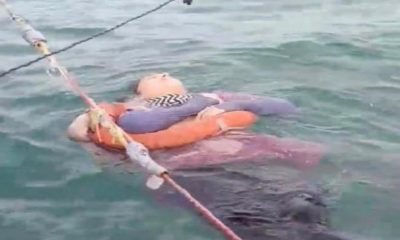 العثور على امرأة حيّة وسط البحر عقب عامين من اختفائها (فيديو)