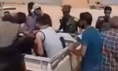 العثور على مواطنين مصريين مكبلين بالسلاسل في دولة عربية (فيديو)