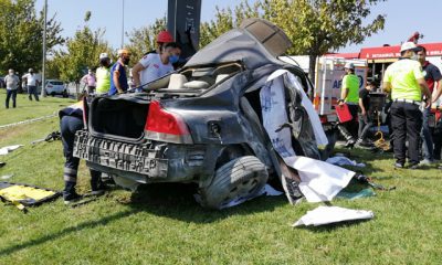 حادث سير مروع في منطقة بكركوي بإسطنبول (صور)