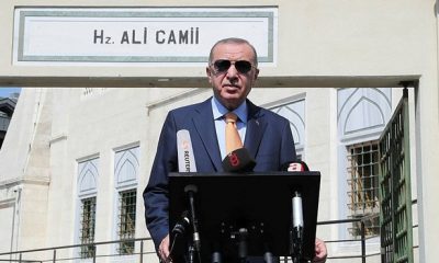 أردوغان يقدم هدية مميزة لمسجد آيا صوفيا الكبير في إسطنبول