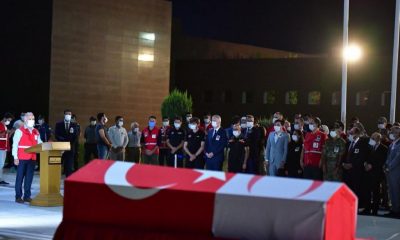 هكذا عزى الرئيس أردوغان شهيد الهلال الأحمر التركي