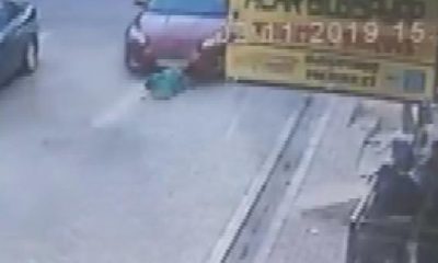حادث سير مؤلم لطفل بسبب قطة بأسنيورت غربي إسطنبول (فيديو)