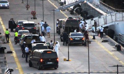 شقيق أمير دولة خليجية يصل تركيا مع 180 شخصًا وشاحنتي أمتعة (صور)