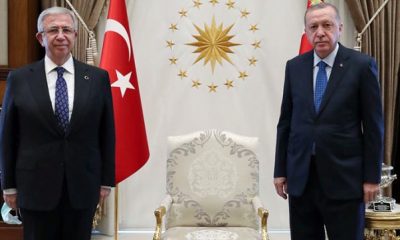 لأول مرة.. أردوغان يستقبل رئيس بلدية أنقرة المعارض