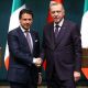 أردوغان يبحث مع رئيس وزراء إيطاليا قضايا إقليمية