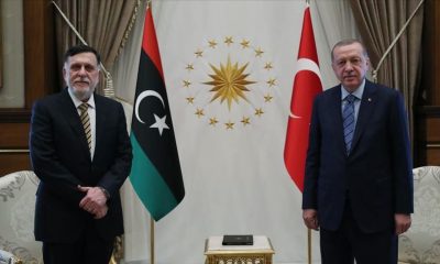 بدء اجتماع أردوغان والسراج في إسطنبول