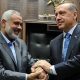 هنية يشيد بتصريحات أردوغان تجاه فلسطين