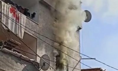 شاحن هاتف يتسبب في إحراق شقة سكنية بإسنيورت (فيديو)