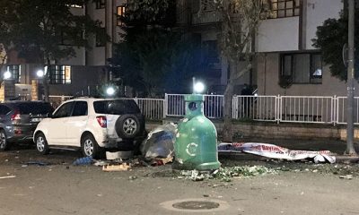 انفجار في حاوية نفايات في أتاشهير بإسطنبول