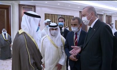 أردوغان يصل الكويت في زيارة رسمية