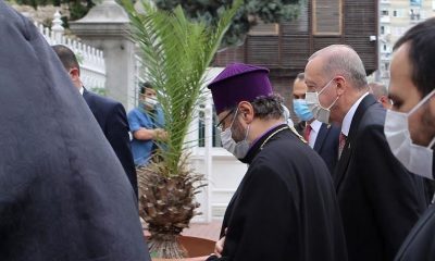 أردوغان يلتقي بطريرك الأرمن باسطنبول