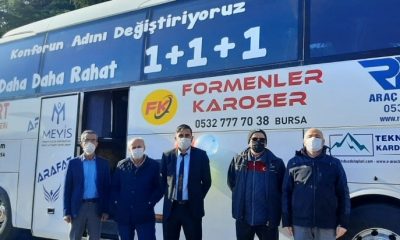 أول باص آمن ضد فيروس كورونا بولاية بورصة التركية