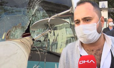 إسطنبول.. سائق ينجو من الموت بأعجوبة (فيديو)