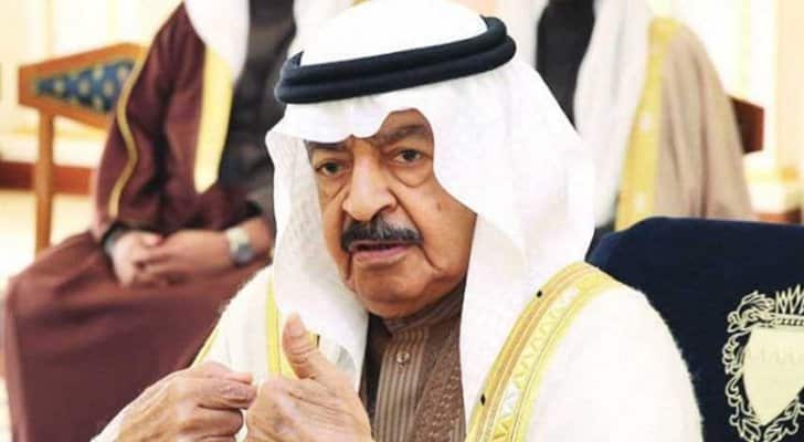 وفاة رئيس وزراء البحرين خليفة بن سلمان