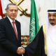 أردوغان والملك سلمان يتفقان على تطوير العلاقات الثنائية وإزالة المشاكل