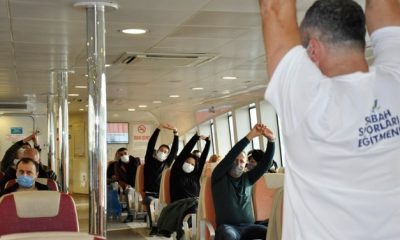 عبّارات إسطنبول تطلق برنامجاً رياضياً لركابها