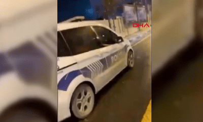تحقيقات بسبب مقطع فيديو نشره أجنبي من داخل سيارة شرطة في اسطنبول (شاهد)