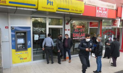 إحباط محاولة سطو مسلح على فرع Ptt بإسطنبول