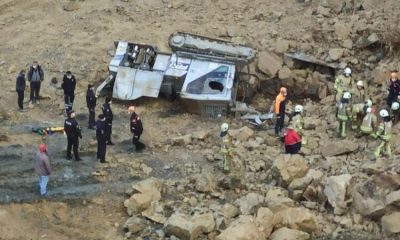 انهيار محجر في إسطنبول ووفاة عاملين (فيديو)