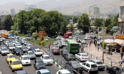 علم إسرائيل وسط طهران مع عبارة "شكرا للموساد" (شاهد)