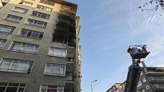 إصابتان متوسطتان في حريق شقة سكنية في العاصمة أنقرة (صور)