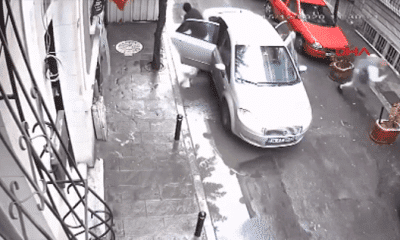 إسطنبول: شاهد محاولة سرقة حقيبة سيدة أجنبية في شيشلي