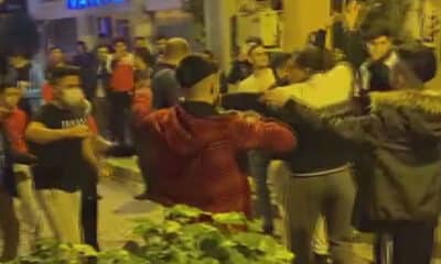مواطنون يخالفون حظر التجوّل ويحتفلون برأس السنة في إسطنبول (شاهد)
