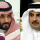 شاهد .. الأمير محمد بن سلمان يستقبل أمير قطر " بالأحضان " بعد قطيعة 3 سنوات