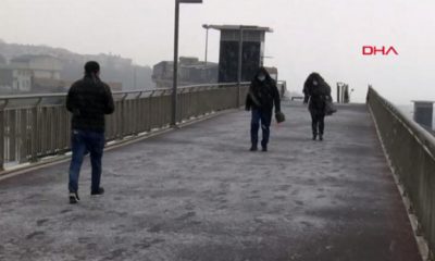 تساقط الثلوج في اسطنبول
