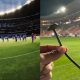 مسمار يتسبب بإصابة مروعة للاعب أثناء مباراة (صور+ فيديو)