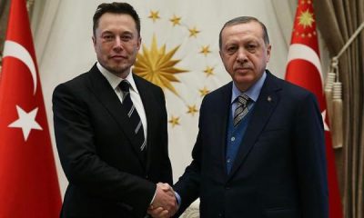  أردوغان يلتقي مؤسس شركة سبيس إكس
