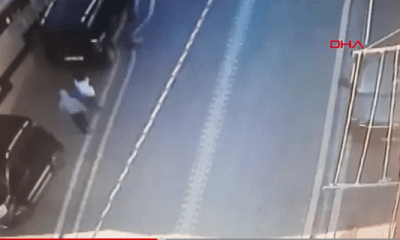 طفلة صغيرة تتعرض للسرقة في أحد شوارع أسنيورت... فيديو